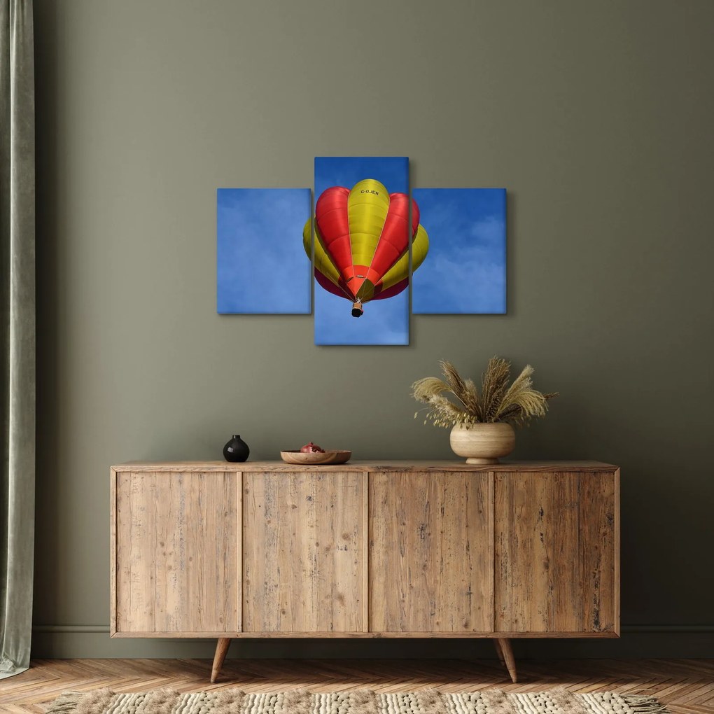 Tablou cu balon zburând (90x60 cm)