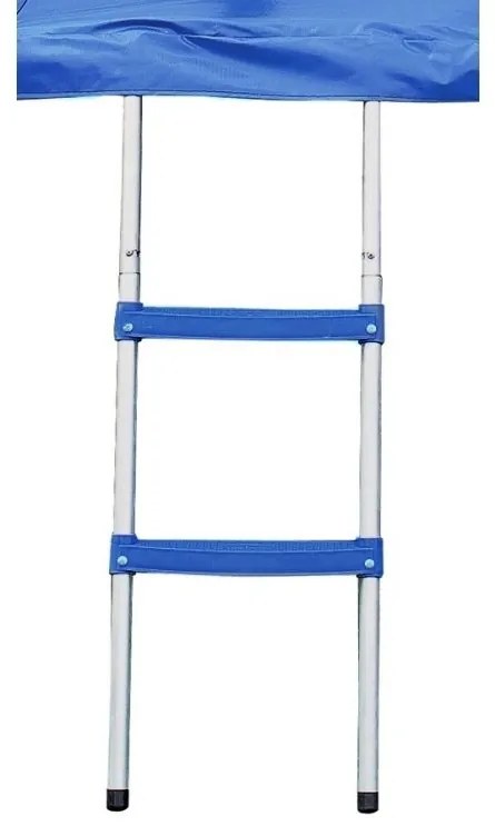 Marimex Trambulină + plasă de siguranță, trepte, 244 cm