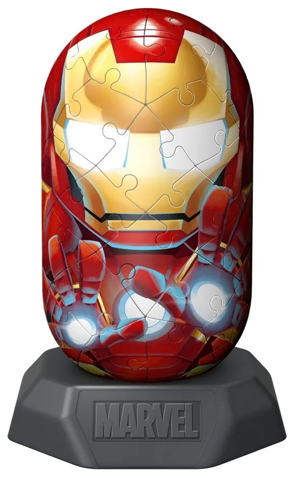 PUZZLE 3D HYLKIES MARVEL IRON MAN 54 PIESE - RAVENSBURGER (RVS3D01157)