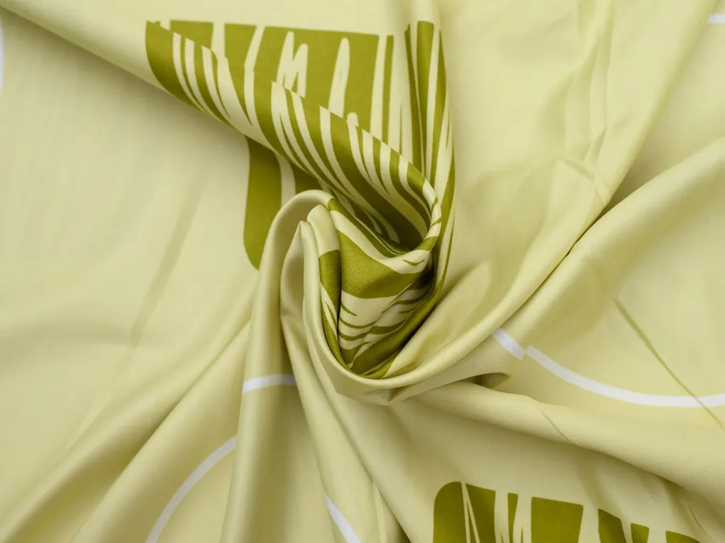 Lenjerie de pat din microsaten CALVYNA, verde deschis Dimensiune lenjerie de pat: 70 x 90 cm | 140 x 200 cm