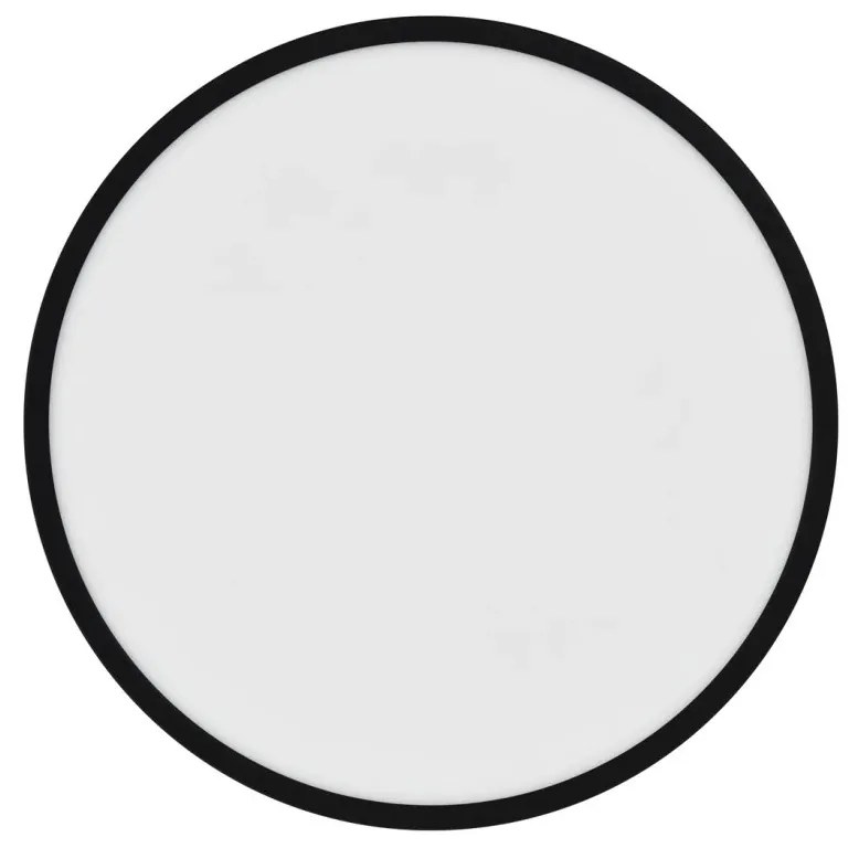 Plafoniera LED design slim, 3-step MOODMAKER, 2700K, Oja 42 negru
