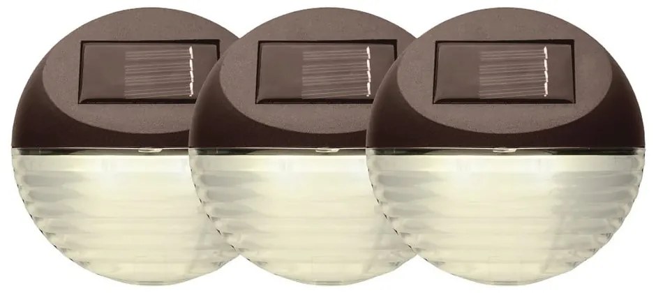 Corpuri de iluminat pentru exterior LED 3 buc. de perete ø 11 cm Fency – Star Trading