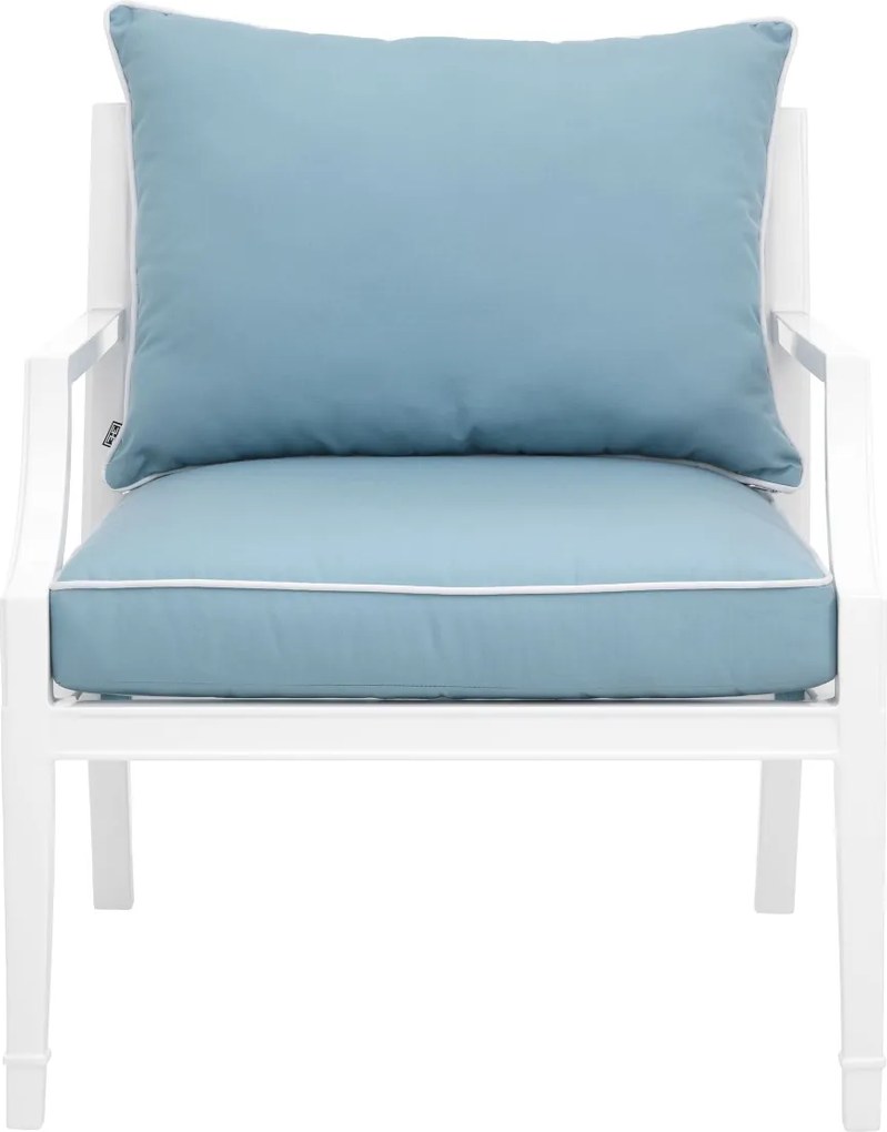 Fotoliu pentru interior si exterior Bella Vista, alb 113220 HZ