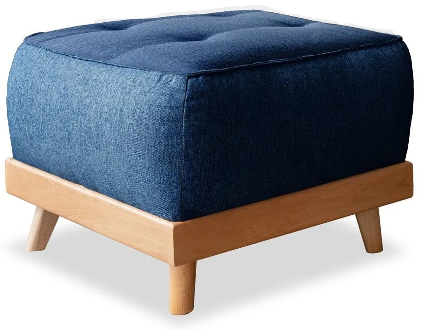 Taburet Miuform Dazzling Daisy, albastru petrol