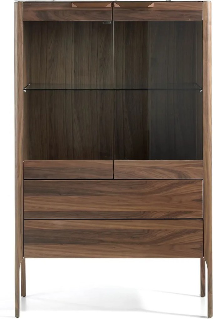 Vitrina cu doua sertare, design elegant Glayds AC-CP1806-F