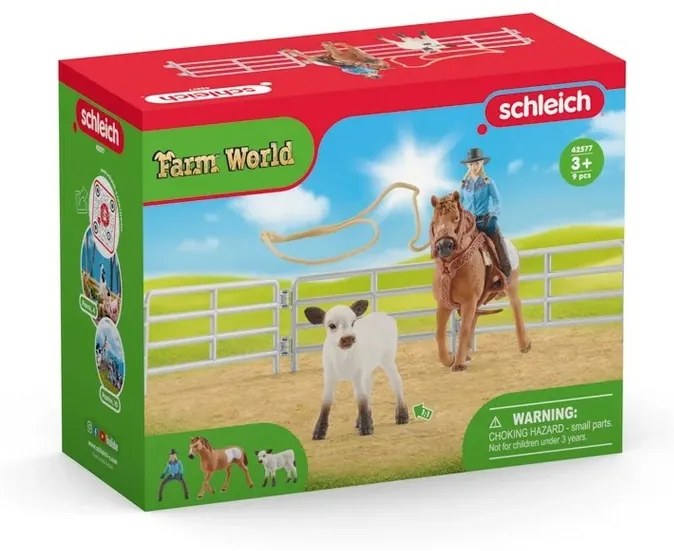 Distracție de Cowboy Schleich 42577, 15 x 19 x8 cm