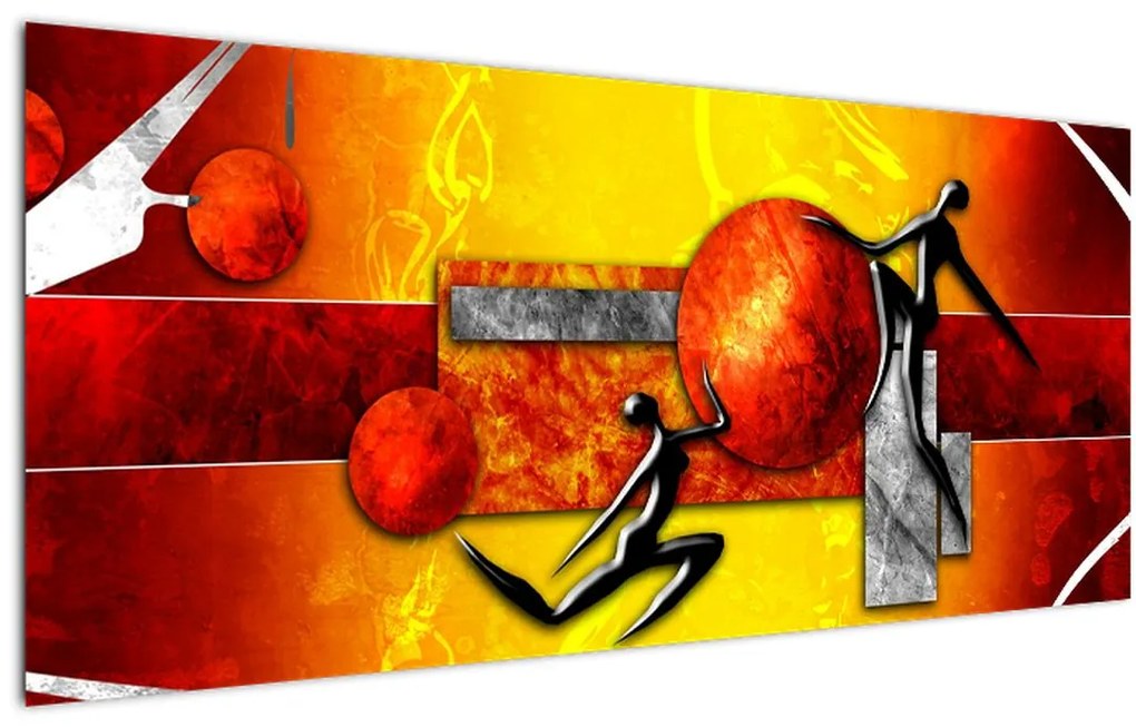 Tablou - Pictura omenirii (120x50 cm)