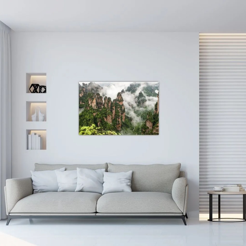 Tablou - Parcul Național Zhangjiajie, China (90x60 cm)