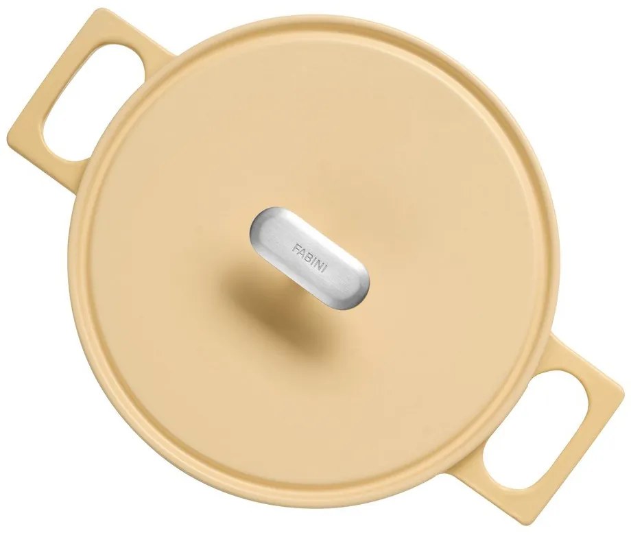 Cratiță cu capac din fontă 5,5 l adecvată pentru plita cu inducție Mattia 3.0 – FABINI