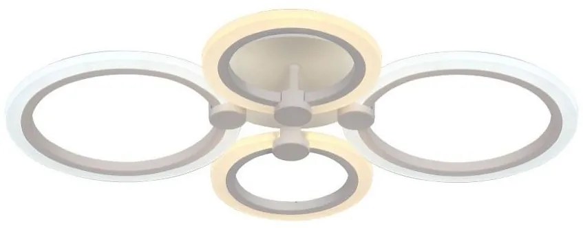 Lustră LED dimabilă aplicată LED/45W/230V 3000-6500K + telecomandă