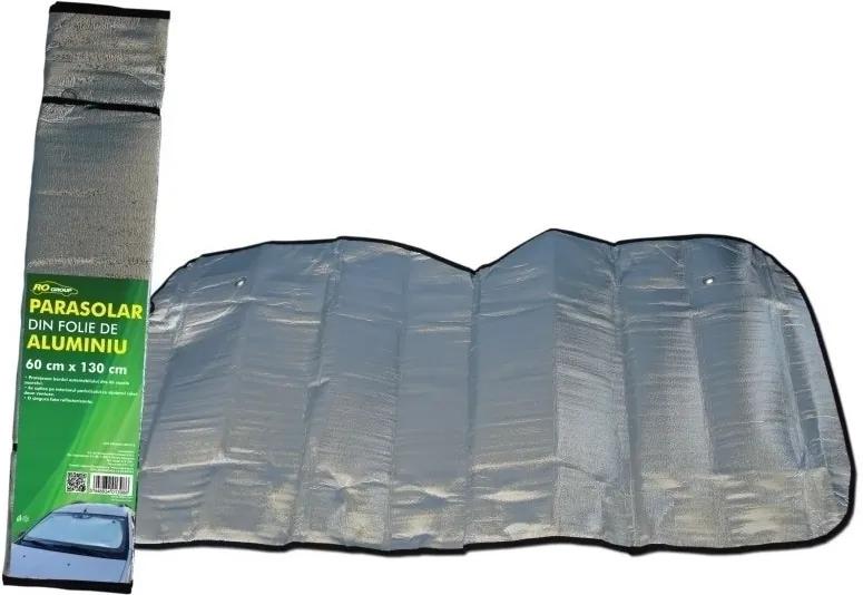 Parasolar folie aluminiu 1 fata, 60 cm x 130 cm