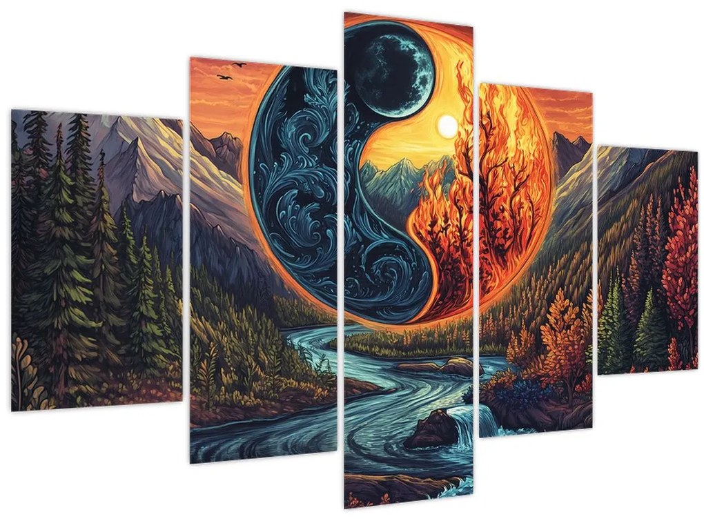 Tablou - Elementele (150x105 cm)