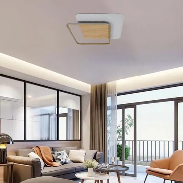 Plafonieră LED dimabilă LED/60W/230V 3000-6500K + telecomandă