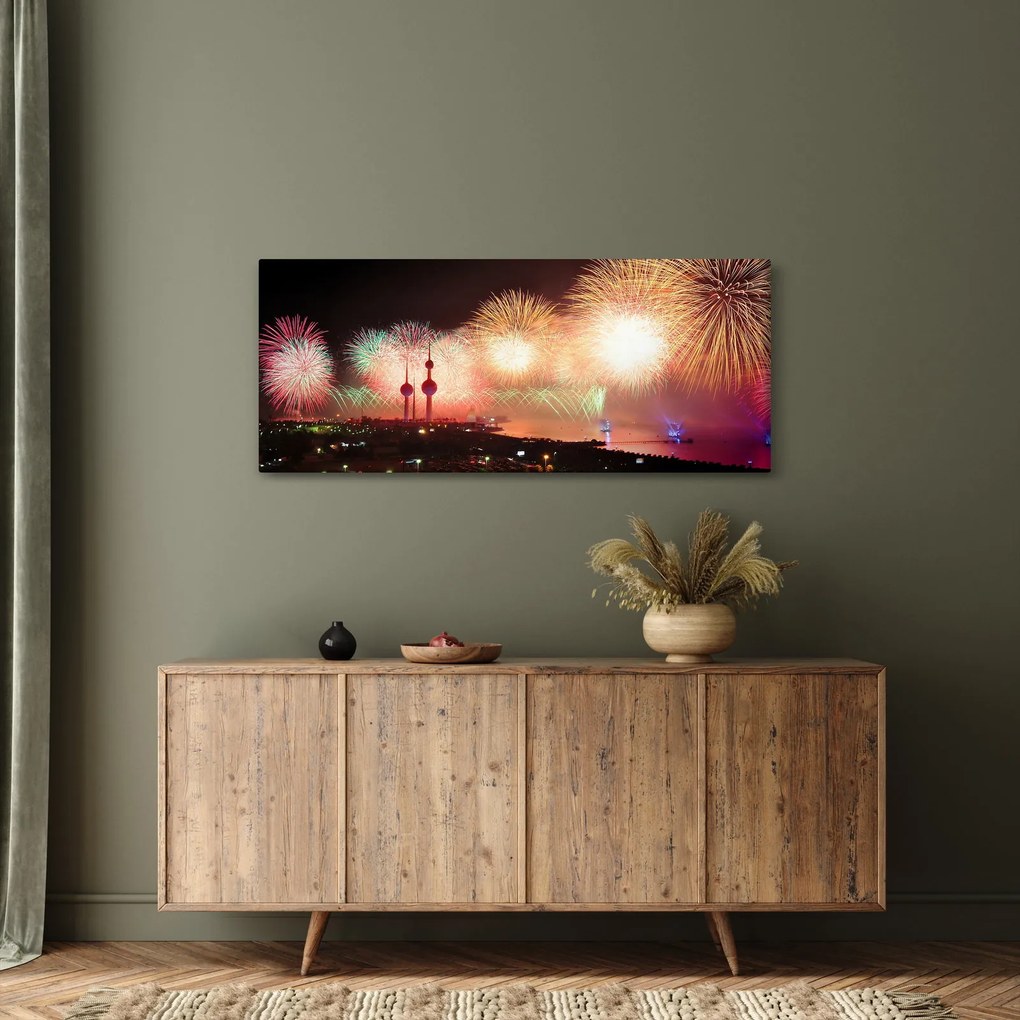 Tablou cu artificii (120x50 cm)