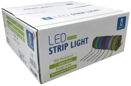 Aigostar - Bandă LED pentru exterior 50m LED/350W/230V roșie IP65