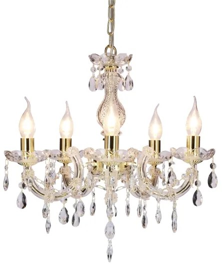 Lustră pe lanț MARIA TERESA 5xE14/40W/230V