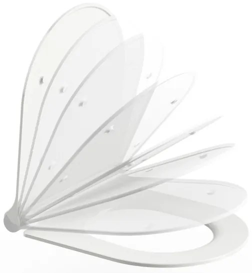 Ravak X01912 - Vas WC suspendat cu duză de bideu CHROME, ceramică, alb