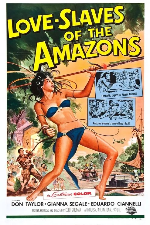 Ilustrație Love Slaves Of Amazons