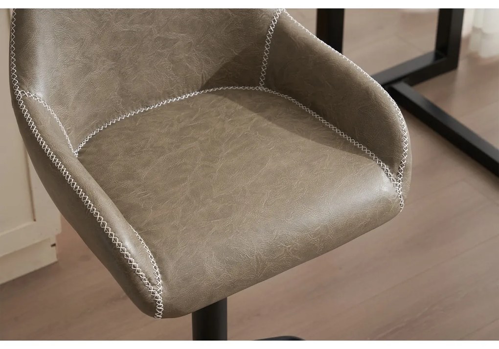 Set de scaune de bar B-716 GREY3, 2 buc