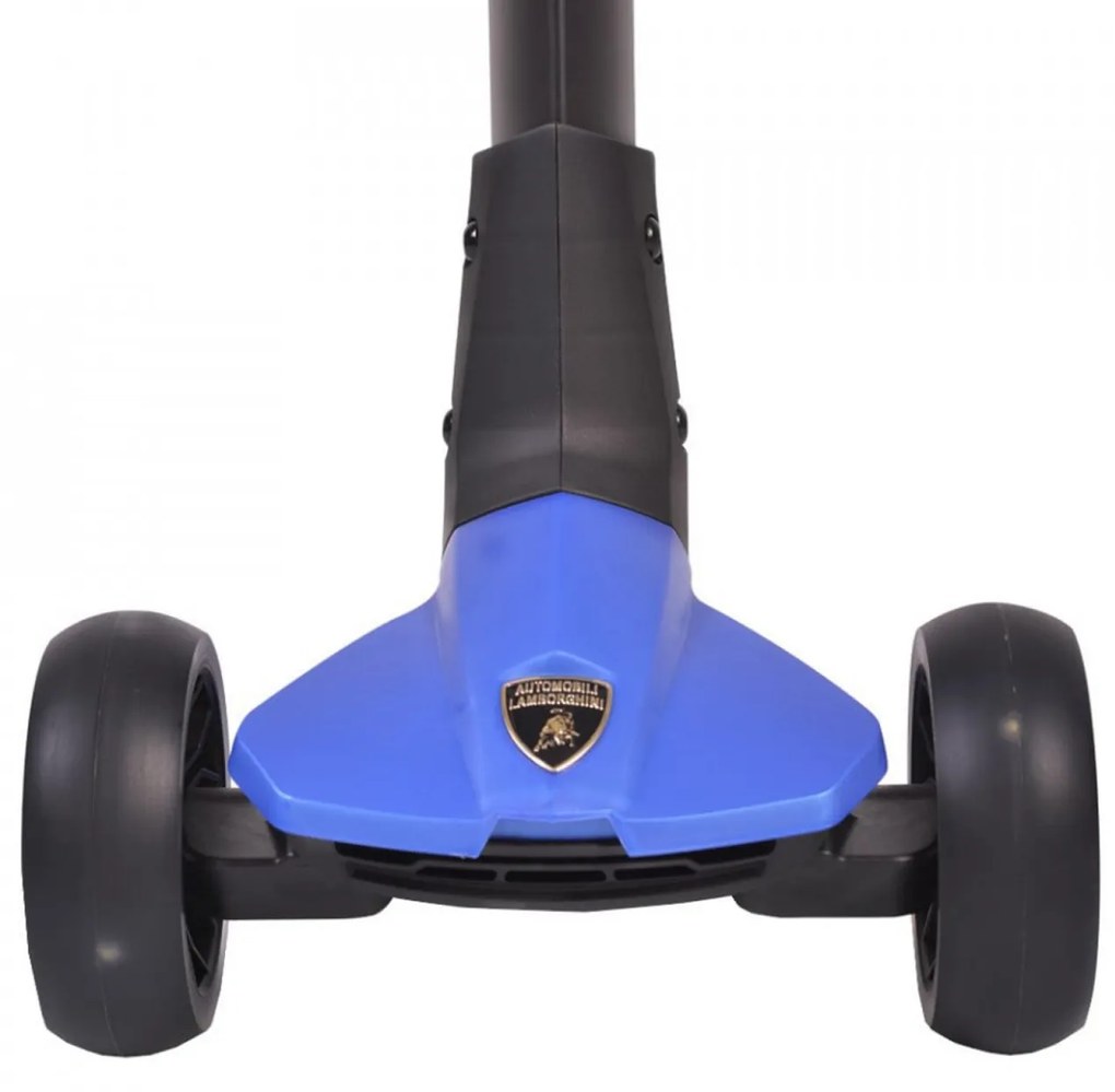 Trotineta copii pliabila din aluminiu NOVOKIDS™ Lamborghini Kick N Roll Edition , Cu roti luminoase din silicon, 3 roti,pliabila, Maner reglabil pe