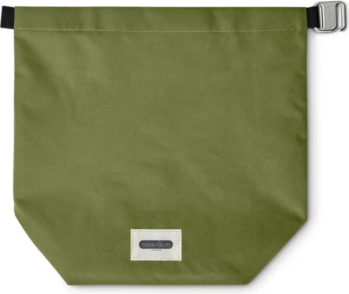 Geanta termoizolanta pentru pranz Black+Blum LBB019, 6,7 L, 33,5 x 15,5 x 31 cm, Impermeabila, Inchidere rulata, Maner de transport, Fara BPA, Verde