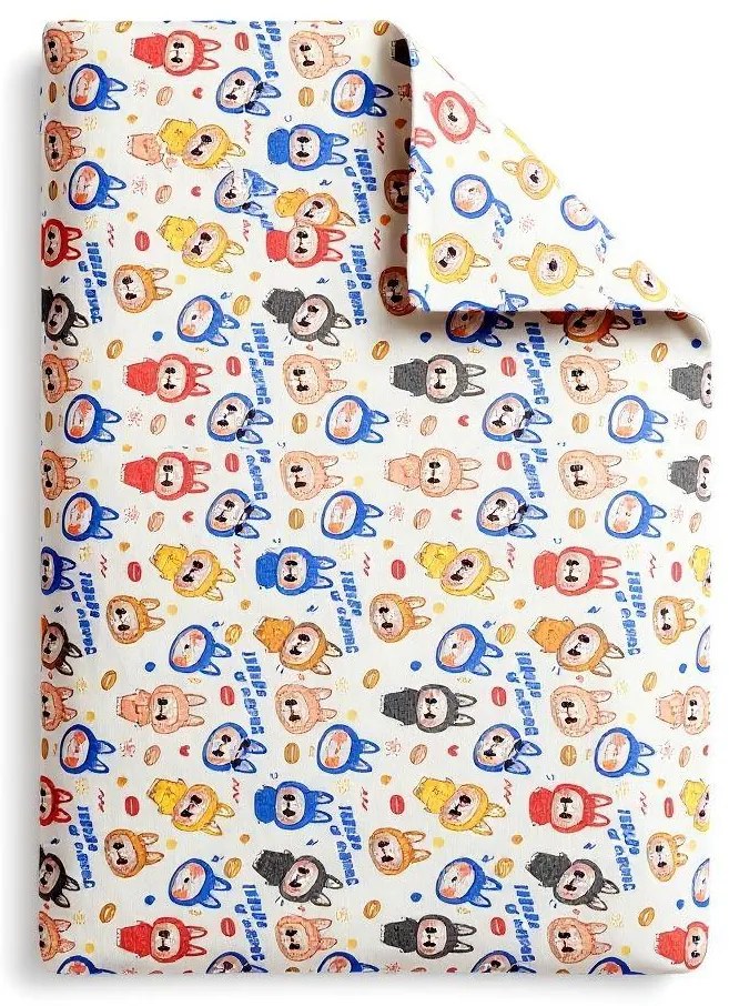 Pilota din bumbac ranforce cu Labubu pentru pat 2-8 / 2-12 ani - ASC6427968007645