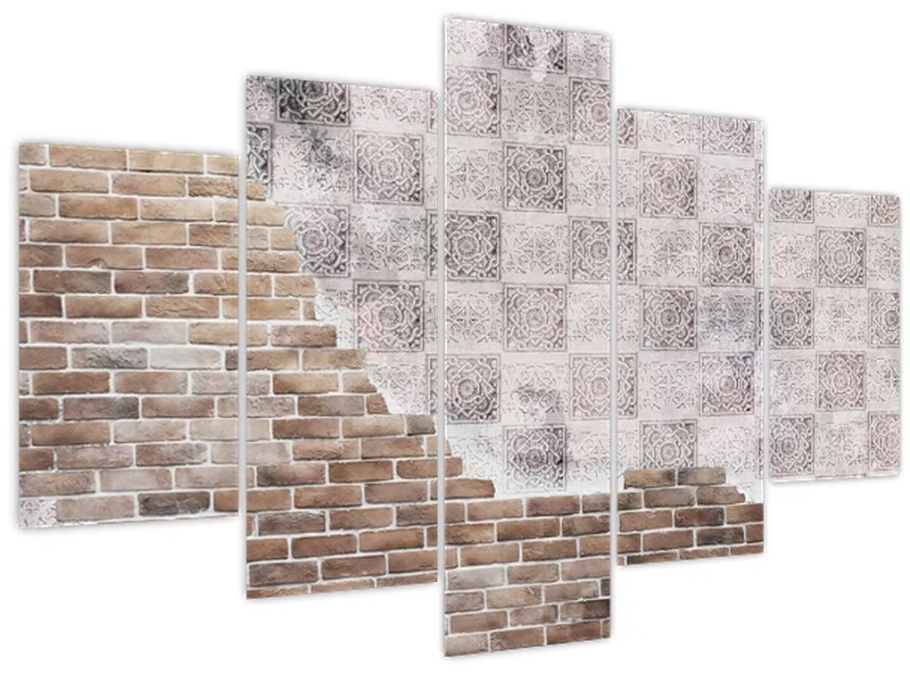 Tablou - Perete de cărămidă (150x105 cm)