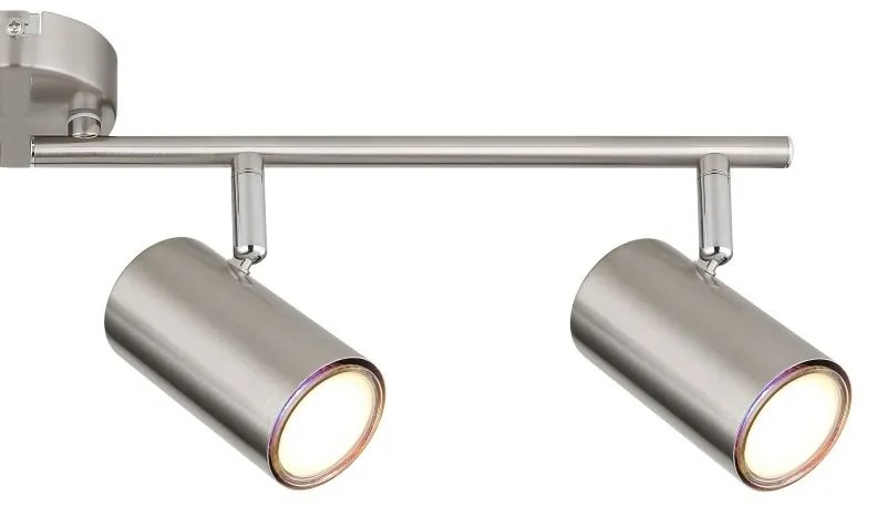 Plafoniera cu 4 Spoturi directionabile ALLVI nickel