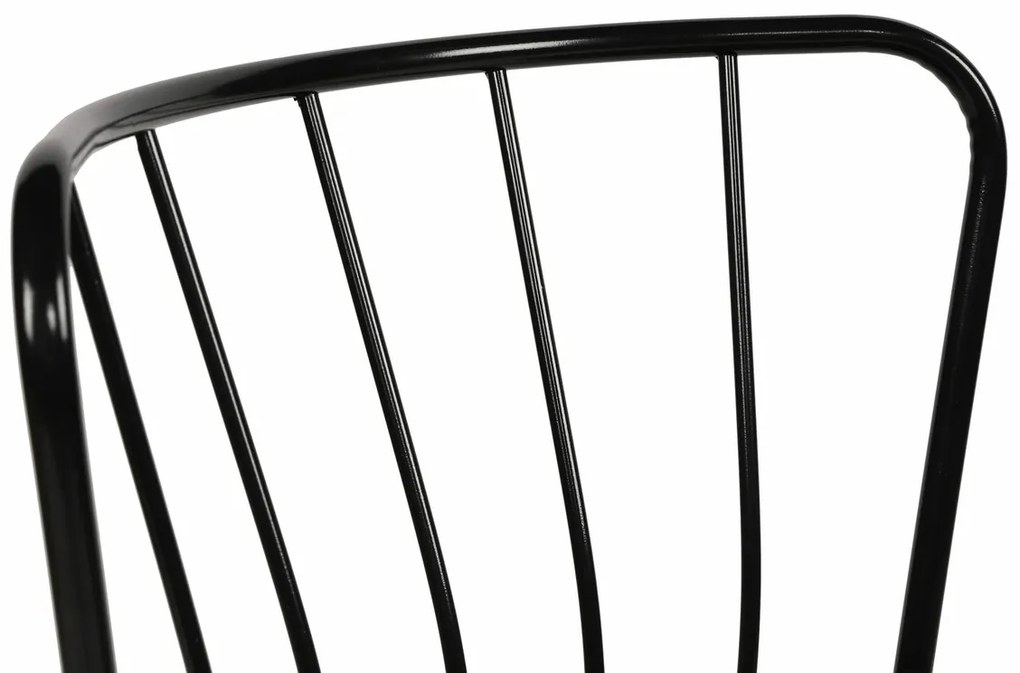 Set de scaune de sufragerie Yildiz 2 Black, 2 buc.