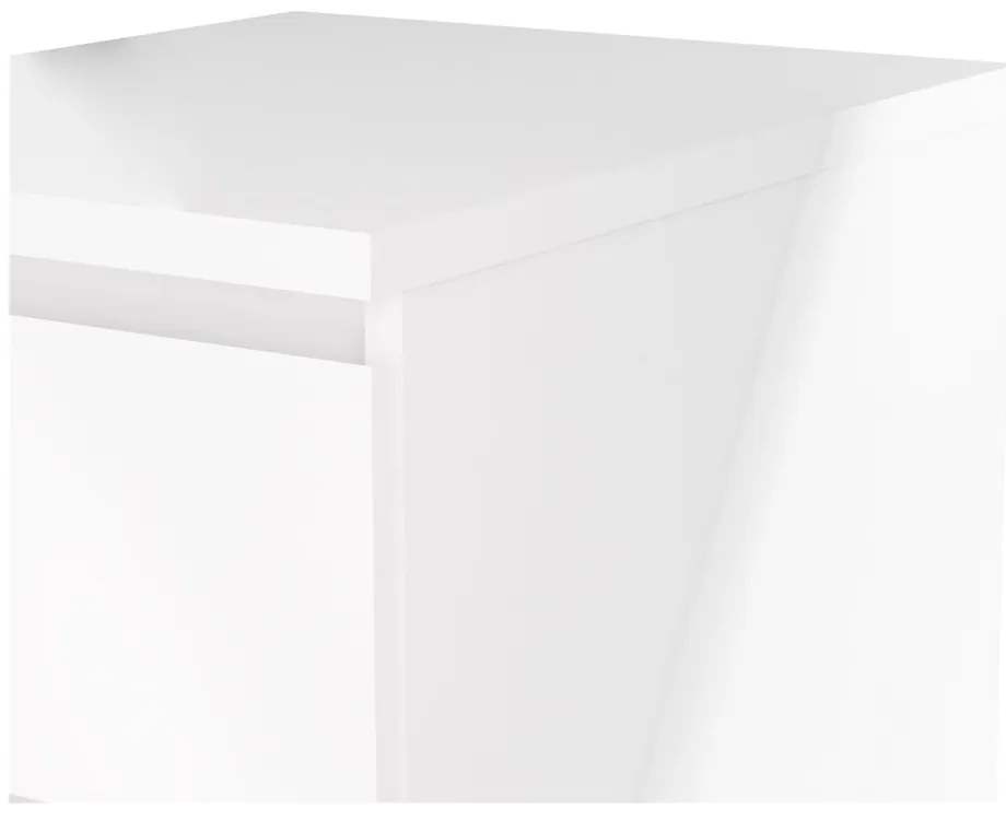 Noptieră albă Naia - Tvilum