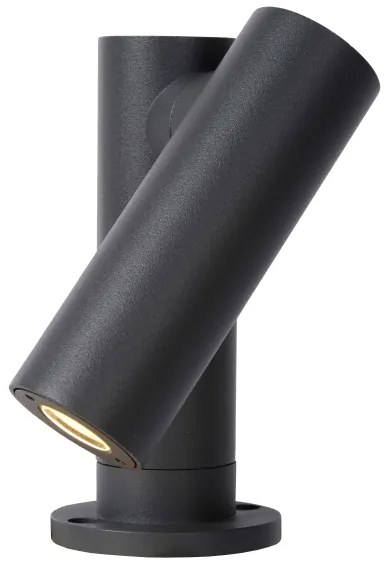 Lampă LED de exterior Lucide 27893/05/29 TATUM LED/5W/230V IP65 14 cm antracit