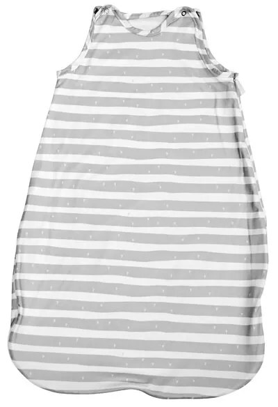 Lorelli - Sac de dormit fara maneci , Striped,  Pentru toamna/iarna, Pentru copii cu inaltimea maxima de 85 cm, din Bumbac, Gri