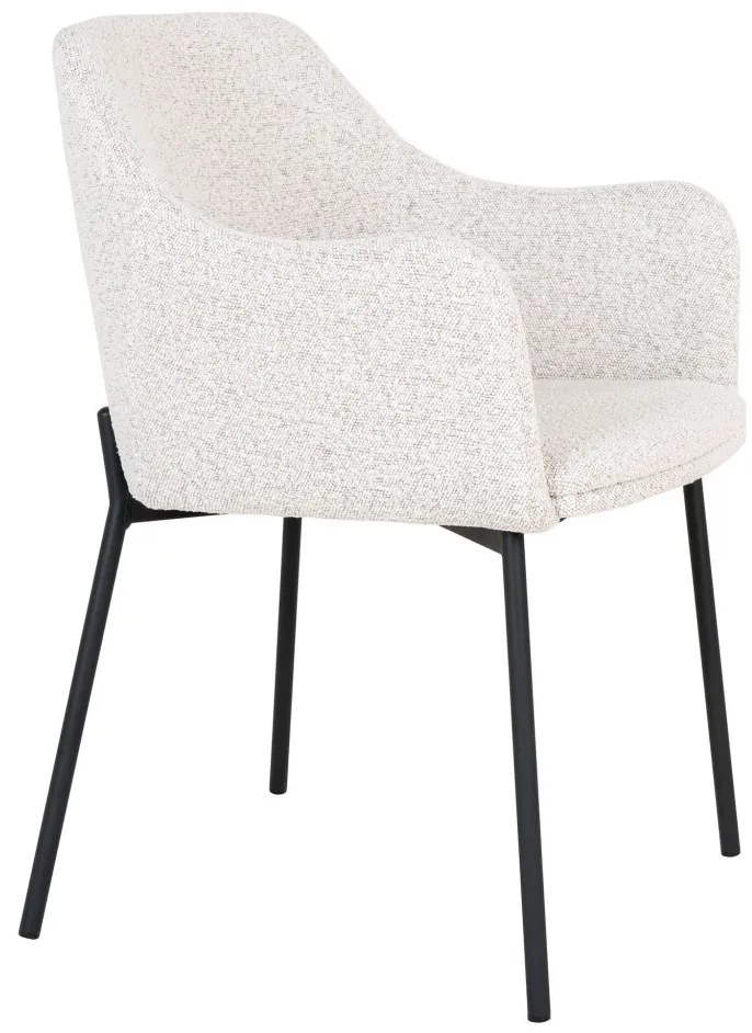 Melilla dining scaun alb