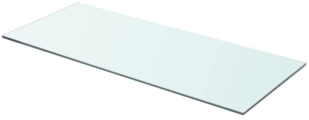 vidaXL Raft din sticlă transparentă, 70 x 30 cm