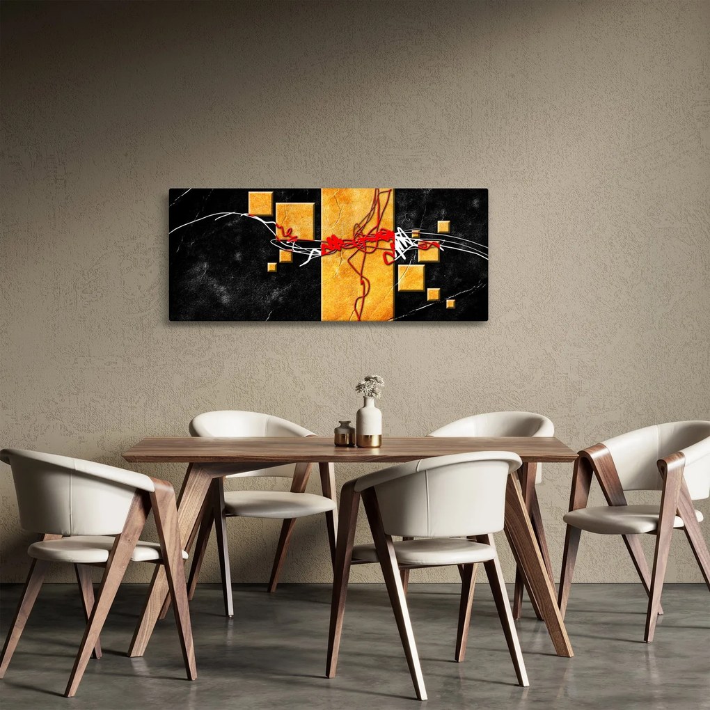Tablou abstract - Dansatoare (120x50 cm)