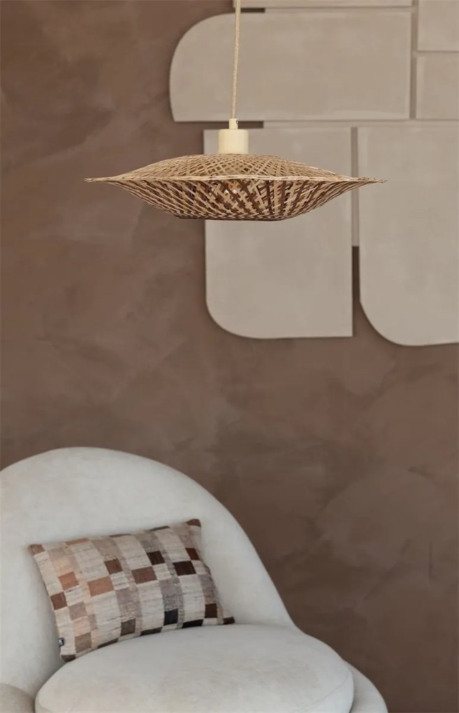 Lustra/Pendul Eco, Bambus, Madura nat/brown, S