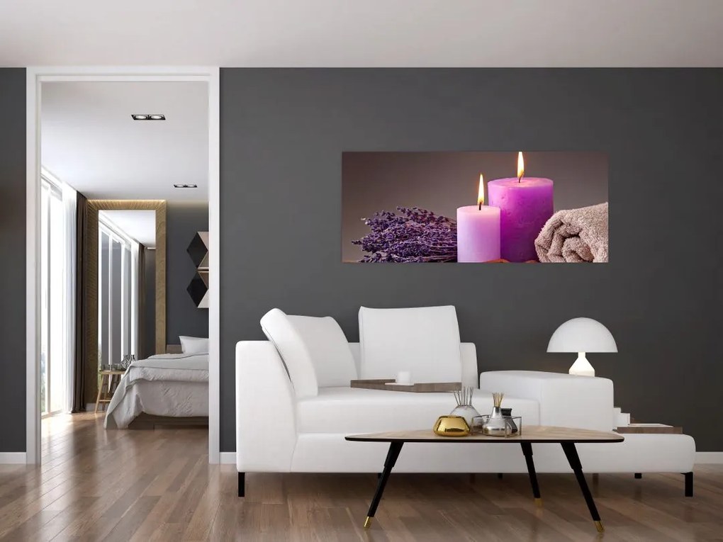 Tablou cu produsele spa (120x50 cm)