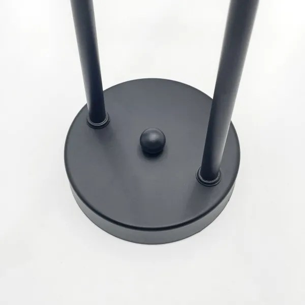 Brilagi - Lustră aplicată MALIVA 4xE14/15W/230V negru/alb