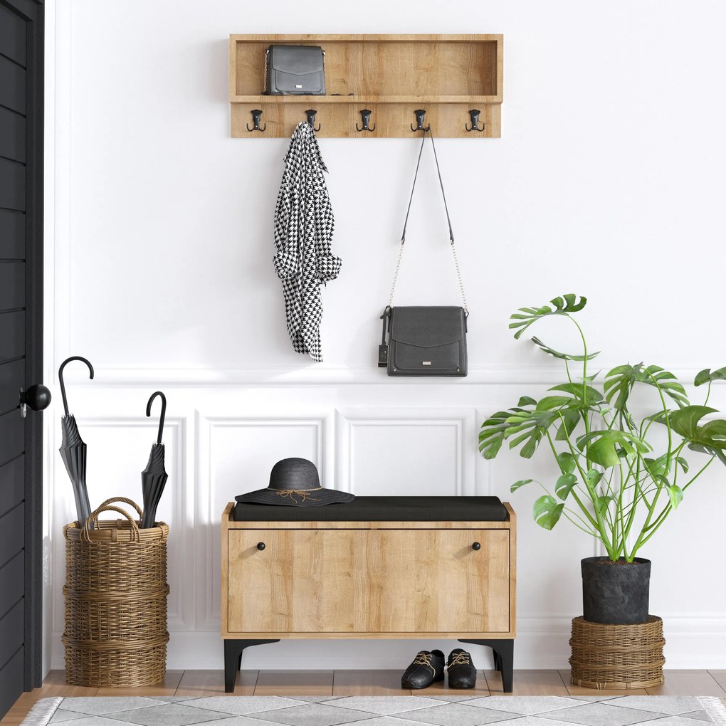 Mobilier hol Aliex 10 (stejar). 1072359