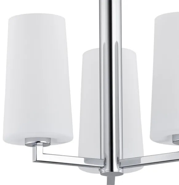 Lustră pe tijă CAMELOT 3xE27/15W/230V crom lucios Argon 1224