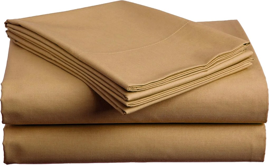 Cearsaf de bumbac maro 140x240 cm Dimensiune: 140 x 240 cm (pat simplu), Gramaj (densitatea fibrelor): Standard (135 g/m2)
