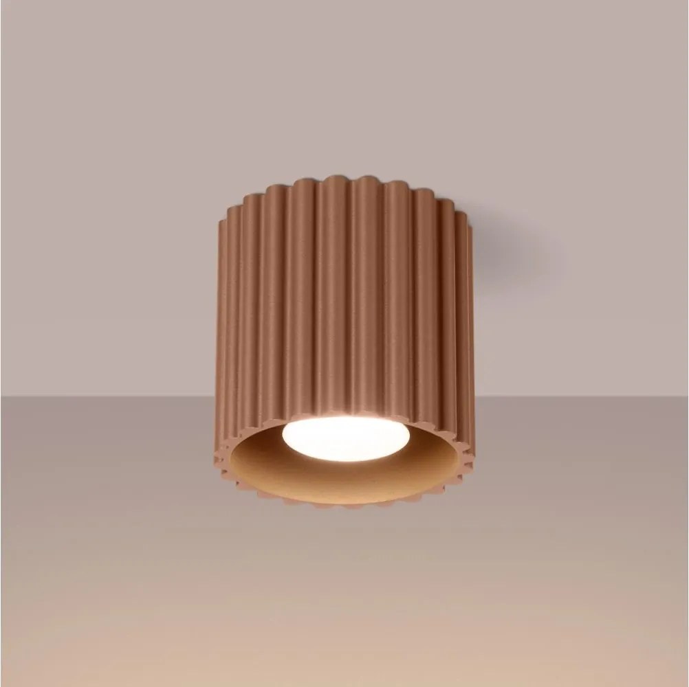 Brilagi - Spot LED SFERA 1xGU10/10W/230V Ø 10 cm maro