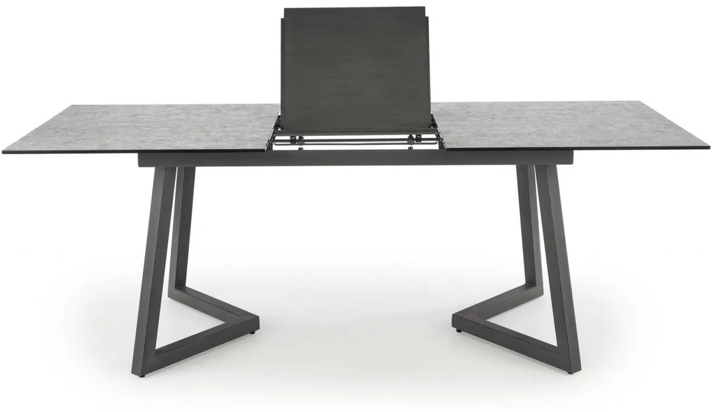 Set masa extensibila Tiziano + 4 scaune K430 gri