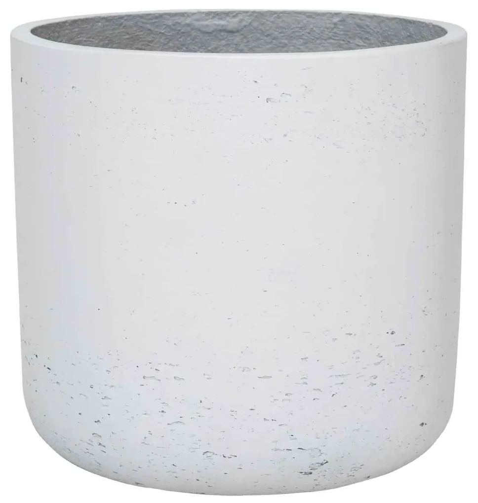 Jardiniera Charlie, culoare alb antic, dimensiuni multiple - PotteryPots Mărime: XS - v. 11.5 cm, ⌀ 12 cm