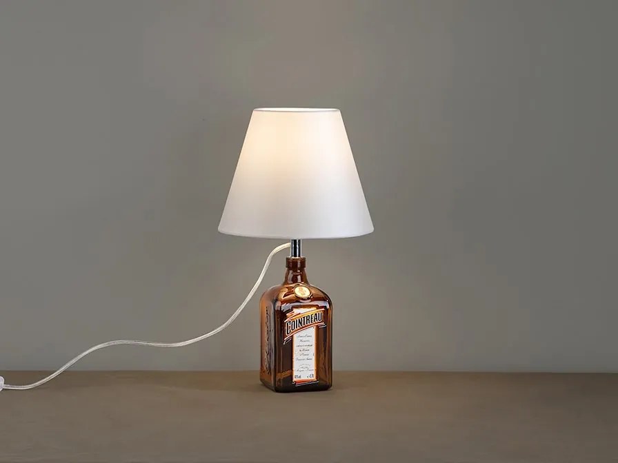Kit iluminat / Lampa de masa decorativa Licor alba