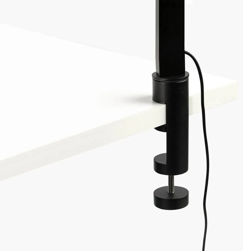 Veioza LED dimabila / Lampa de birou cu clips design ultra-modern INVITING neagra