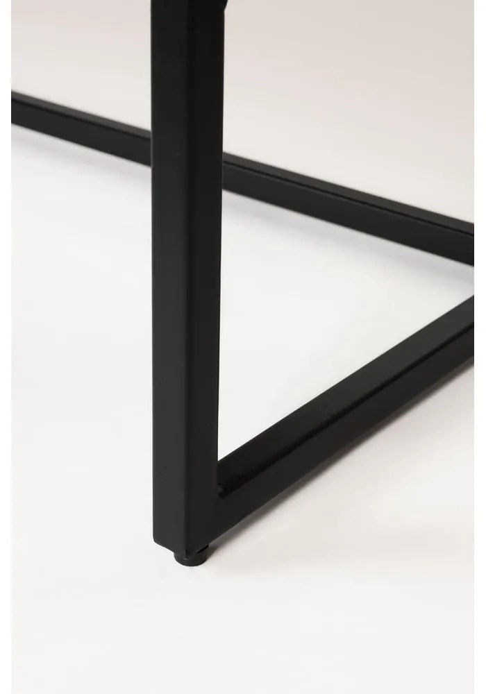 Comodă maro joasă din lemn de tec 135x82 cm Webster – White Label