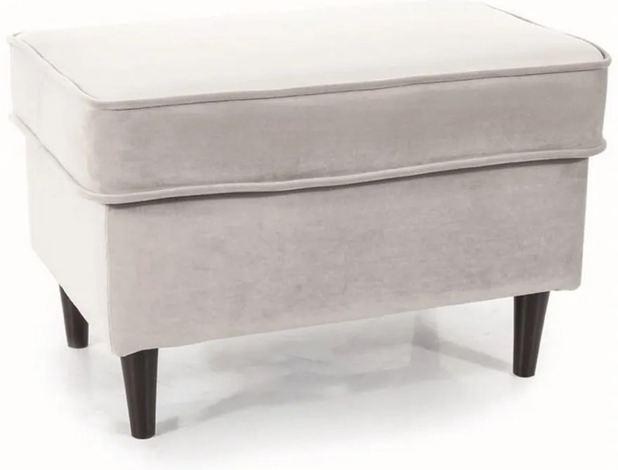 Scaun Ron Velvet, gri deschis