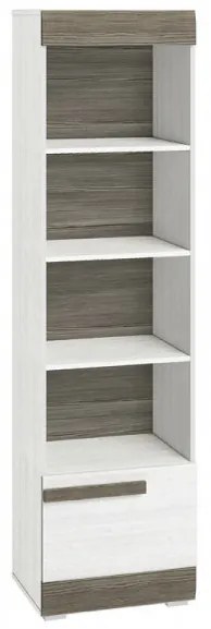 Blanco 04 (Biblioteca) Snowy Pine/Mdf New Grey&