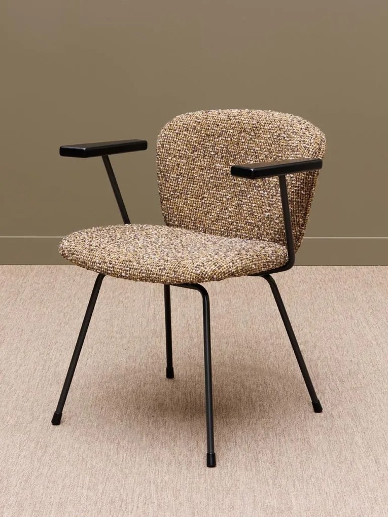 Scaun dining, din stofa, Replica